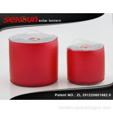 Portable 0.6W 10 LED Solar Power Lantern Lights Waterproof